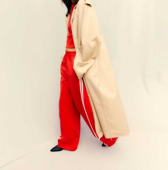 Tibi Active Knit Winslow Pant - Picture 2 of 9